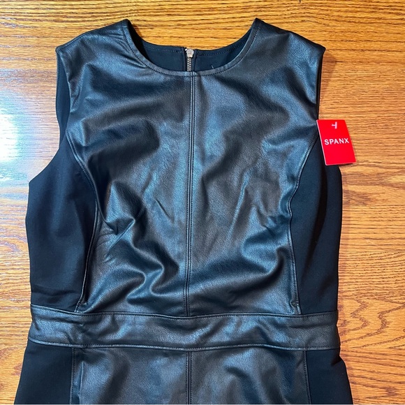Spanx Vegan Leather Dress - Picture 4 of 9